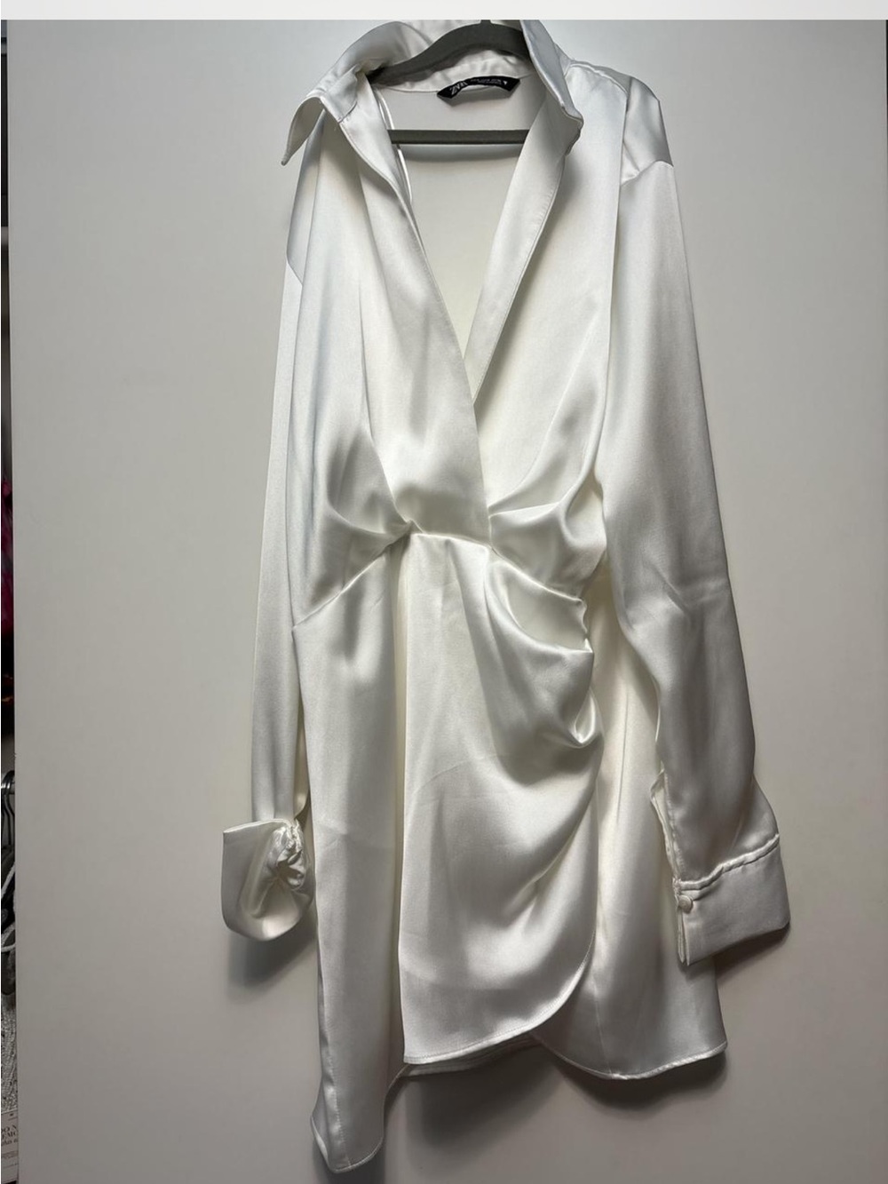 White blazer zara dress